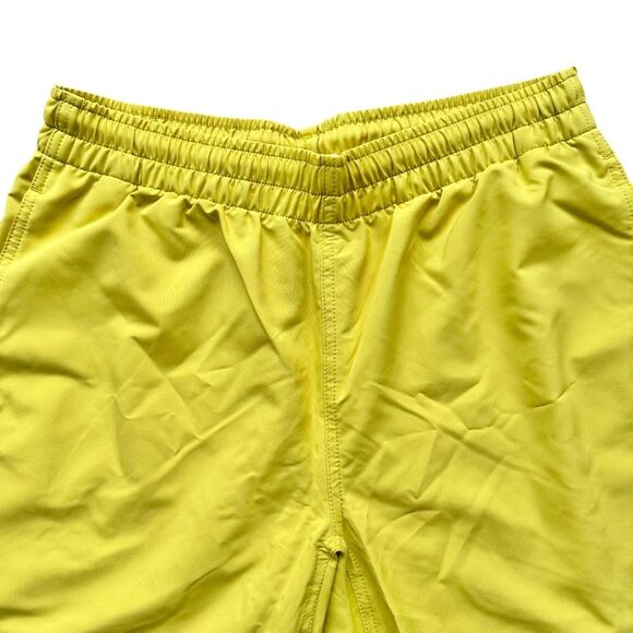 🆕Duluth Trading Co Men’s Yellow Pier Genius Unlined Swim Shorts - Picture 4 of 8